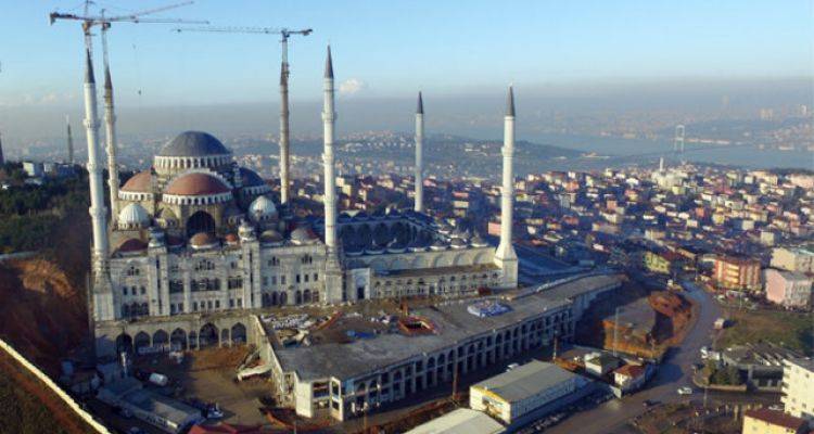 Çamlıca Camii'de Son Durum