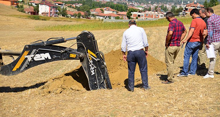 TOKİ Tokat Erbaa’da Zemin Etüdü Yaptı!