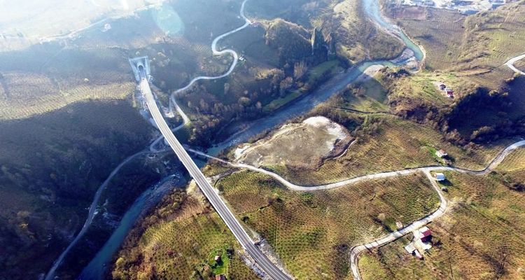 Karadeniz Akdeniz Yolu'nun İkinci Etabı Açılıyor