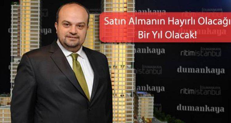 Uğur Dumankaya: 2016’da Konut Fiyatları Tüketici Lehine Olacak