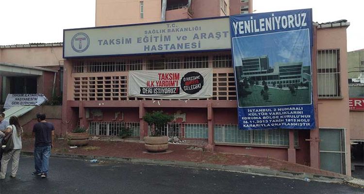 Taksim İlkyardım Yıkılacak Mı?