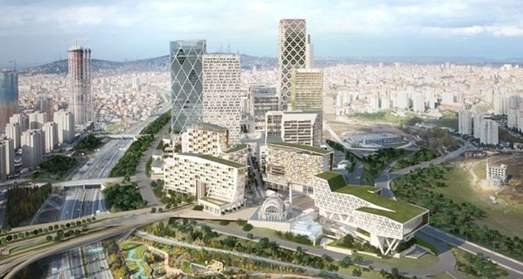 İstanbul Finans Merkezi'nde SPK ve BDDK Binaları İçin Kazma Vuruluyor