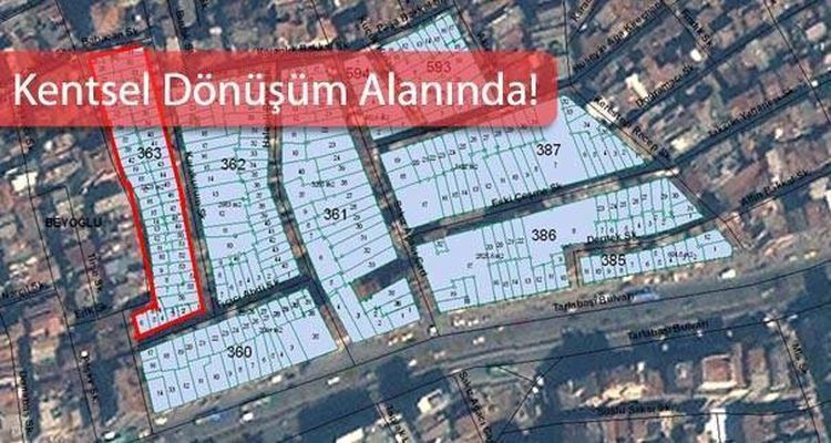 Beyoğlu Belediyesi’nden 81.4 Milyon TL’ye Satılık Bloklar