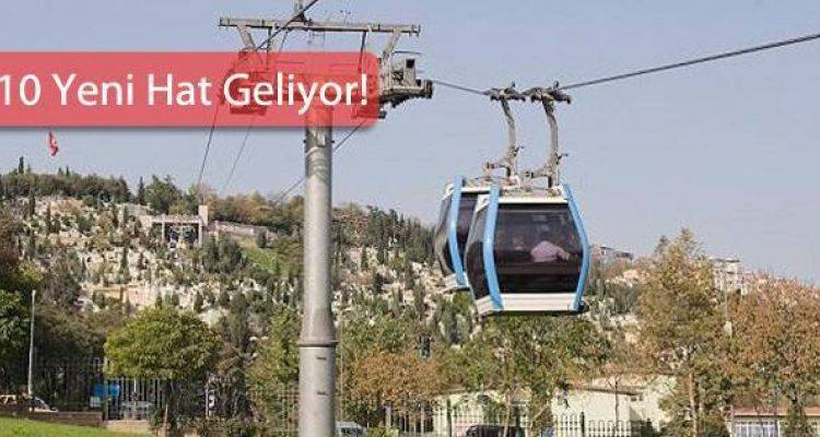 İstanbul Teleferik Projeleri