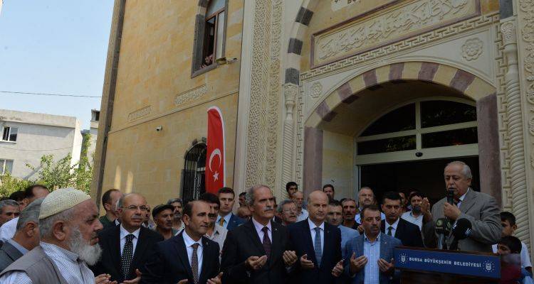 Bursa Şirinevler Merkez Camii Yeni Yüzüyle İbadete Açıldı!