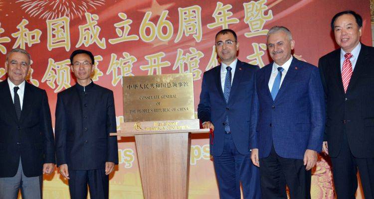 Çin’in İzmir Başkonsolosluğu Açıldı!