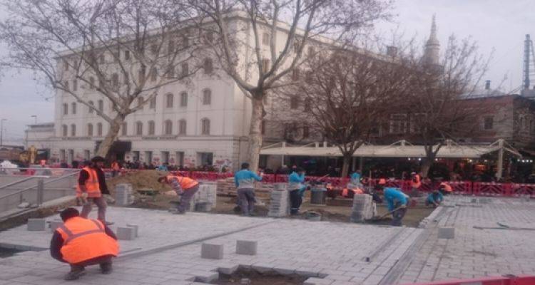 Eminönü Meydanı Yenileniyor!