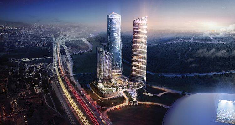 İstanbul’un Gökdeleni Skyland 280 Metre Olacak