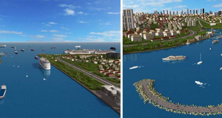 ‘Çılgın Proje’ Kanal İstanbul’un Yeni Görüntüleri