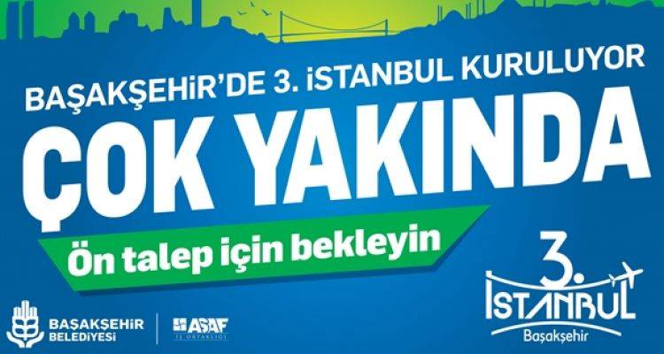 3. İstanbul Projesi İçin Geri Sayım Başladı