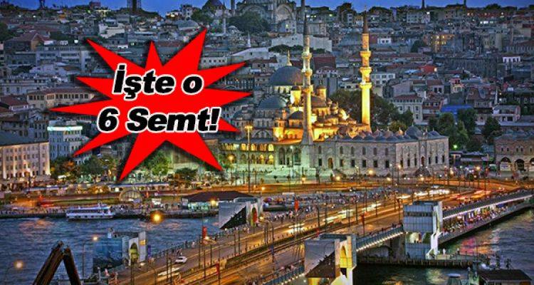 İstanbul’da Bu 6 Semtin İmar Planı Askıya Çıktı!