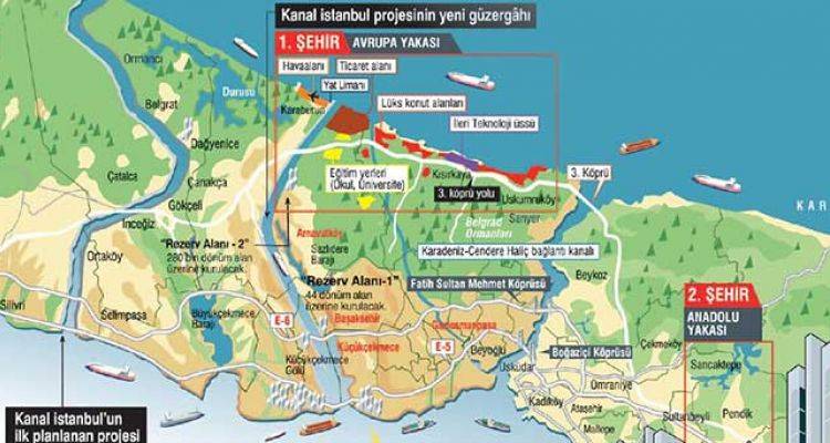 Çılgın Proje Kanal İstanbul’un Detayları Netleşti