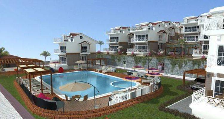 Mavi İnci Villaları İzmir Bademli’de Yükseliyor