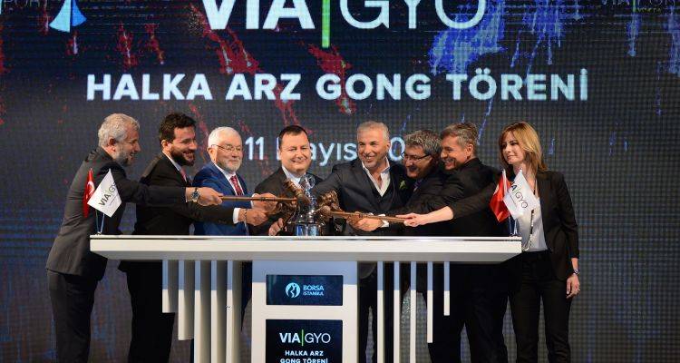 Via GYO Borsa İstanbul’da İşlem Görmeye Başladı