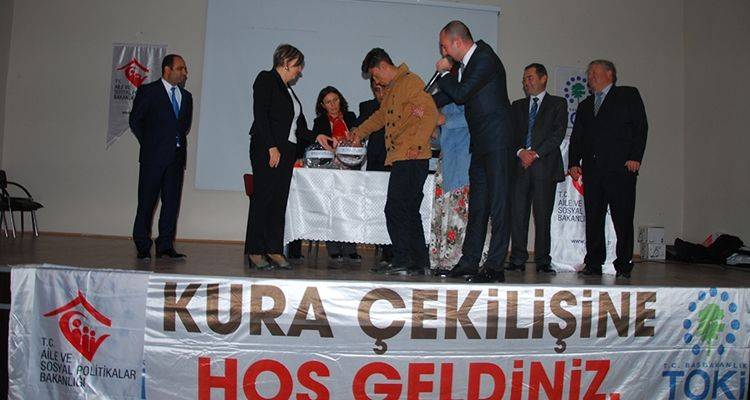 Edirne Meriç Toki Evleri Kura Çekilişi Yapıldı