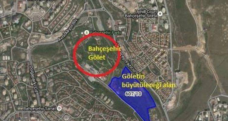 Bahçeşehir  Park Gölet Satılık!