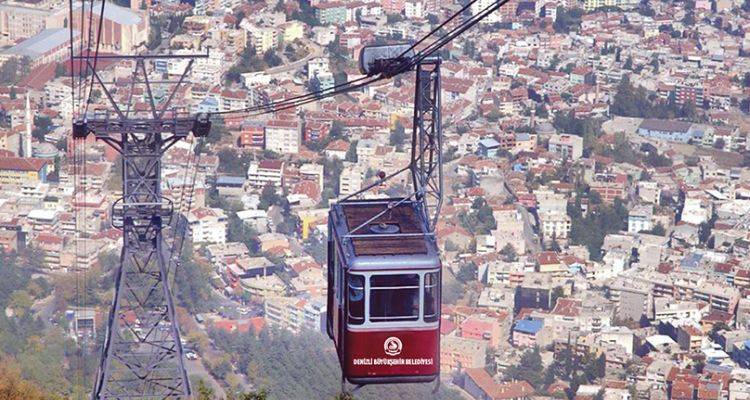 Denizli’ye 700 Metrelik Teleferik Hattı Projesi