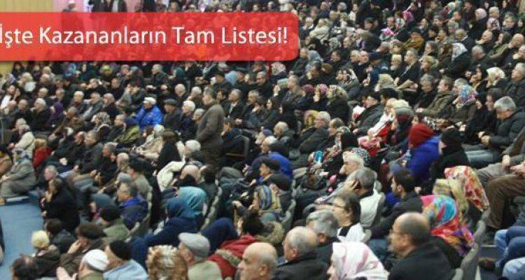 Toki Bursa Nilüfer İrfaniye Kura Sonuçları Tam Listesi