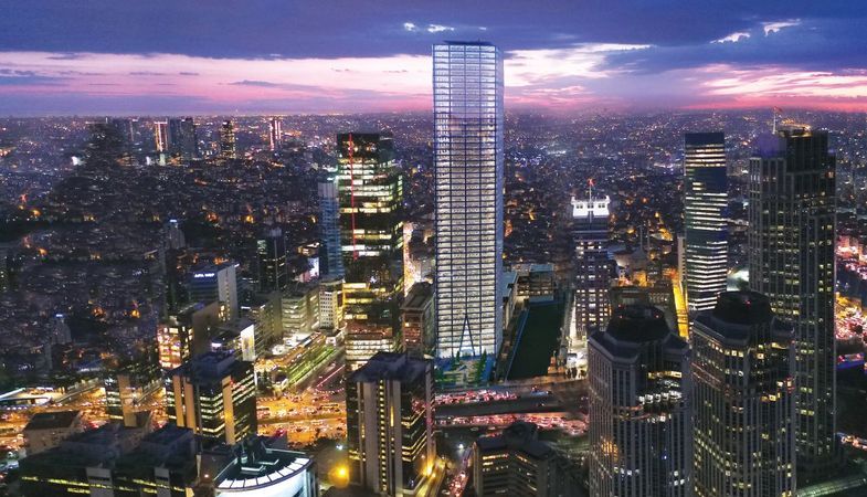 İstanbul Tower 205 Projesi Levent'te Yükseliyor