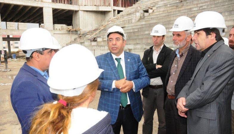 YYÜ’de İnşaatlar Tam Gaz Devam Ediyor!