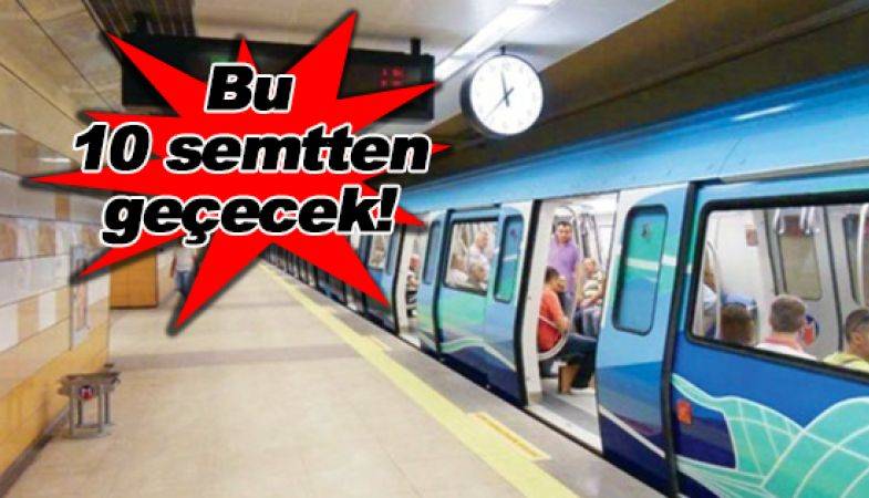 Yenikapı Sefaköy Metro Hattı Durakları Netleşti!