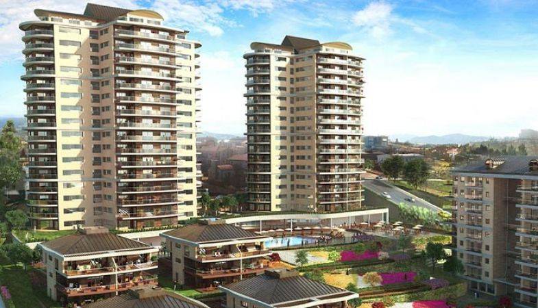 Dantel Nu Teras Evleri’nde 3+1 Daireler 500 Bin Lira