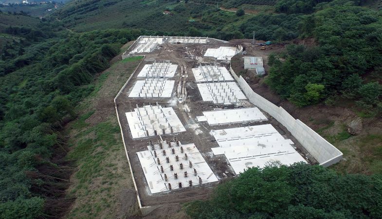 Trabzon Doğal Yaşam Alanı ve Sokak Hayvanları Bakım Merkezi İnşaatı Sürüyor!