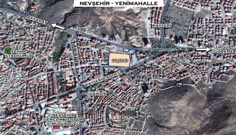 Emlak Konut Nevşehir Projesine Ruhsat Çıktı