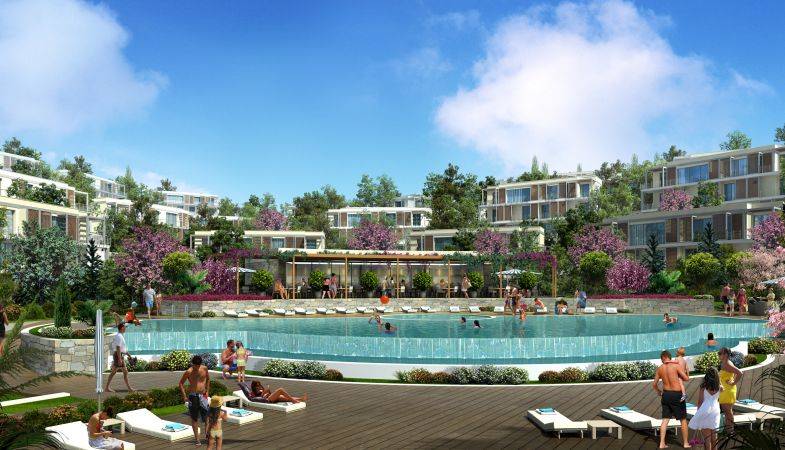 Areon Boğaziçi Evleri Bodrum’da Hiç Peşinatsız 160 Bin TL