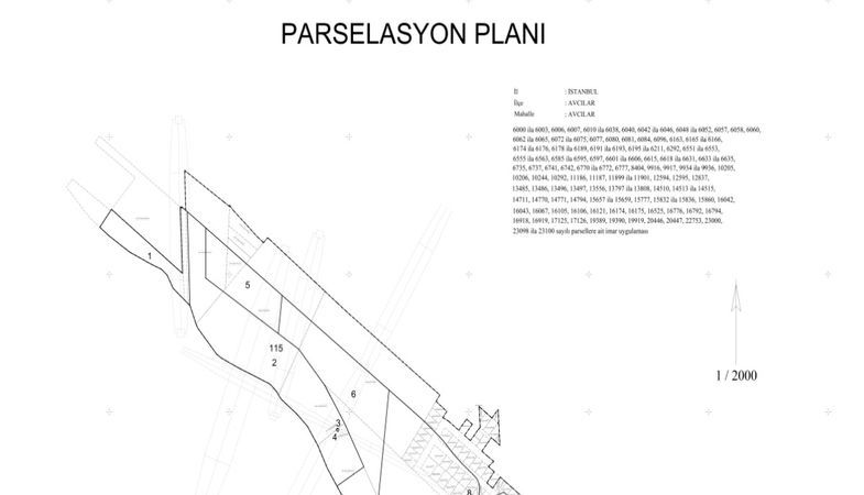 Avcılar Parselasyon Planı Askıda!