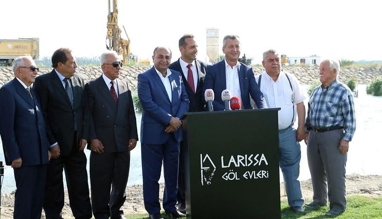 Larissa Göl Evleri'nin İnşaatına Start Verildi!