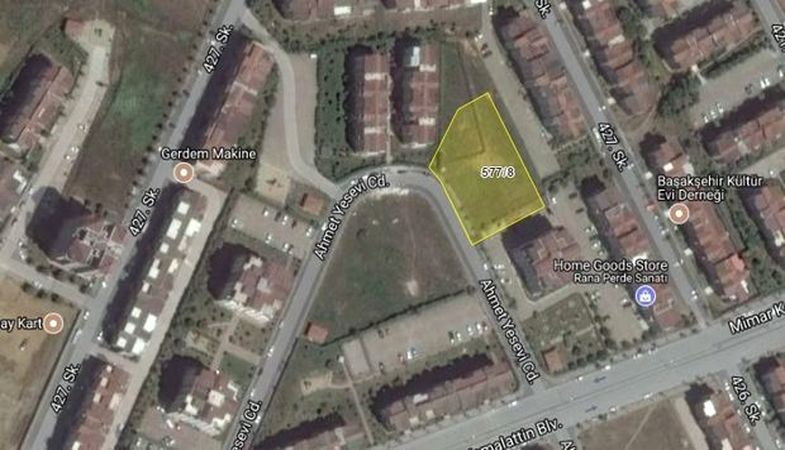 Başakşehir Belediyesi, Mülkünde Bulunan İki Adet Arsayı Satışa Çıkarıyor