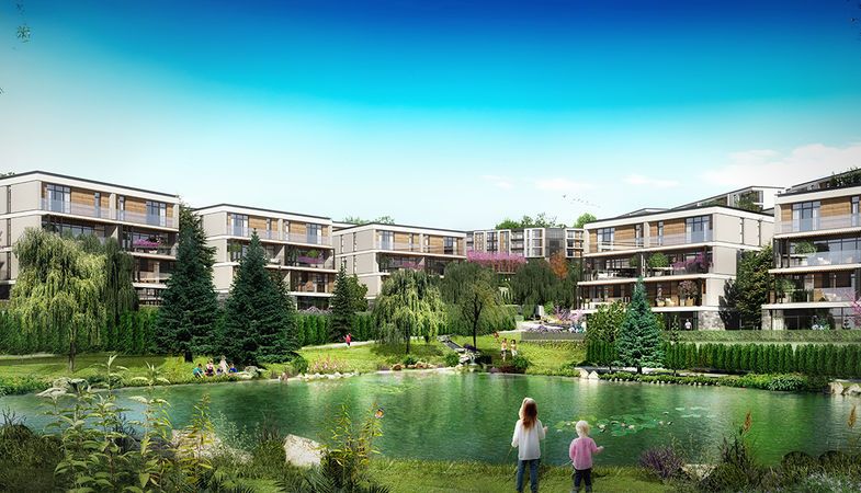 Eston Şehir Mahallem Projesinde Yazlık Sinema Keyfi