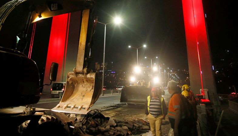 15 Temmuz Şehitler Köprüsü’ndeki çalışmaların bitiş tarihi belli oldu