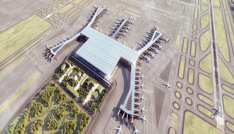 3. Havalimanı çalışmaları hız kesmeden sürüyor