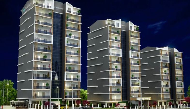 Yunuseli Konakları projesi modern mimarisiyle Bursa'da yükseliyor