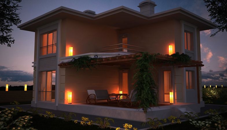Kaynak Koru Villaları fiyatları 150 bin Euro'dan başlıyor