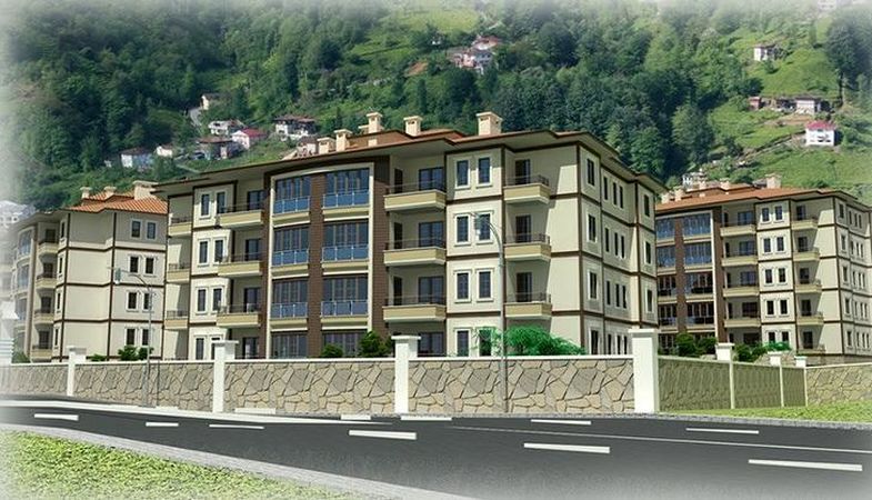 TOKİ Rize'de 158 konutluk proje inşa edecek