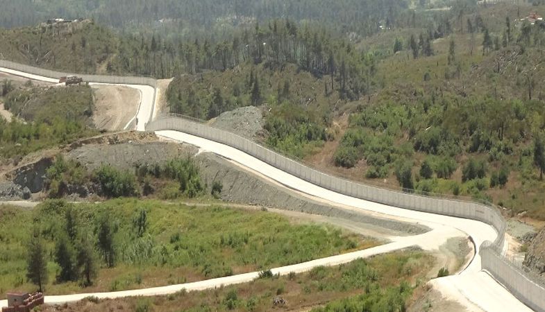 TOKİ’nin Suriye sınırı güvenlik duvarında sona yaklaşıldı