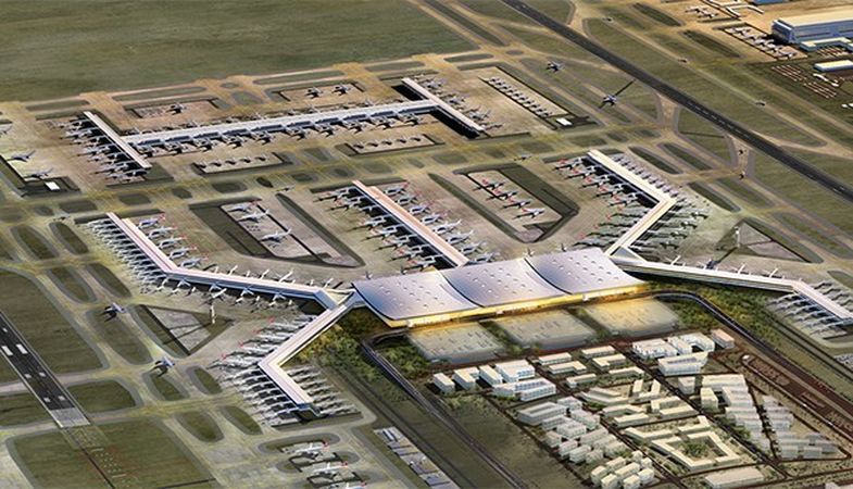 3. Havalimanı'nın yüzde 70'i tamamlandı