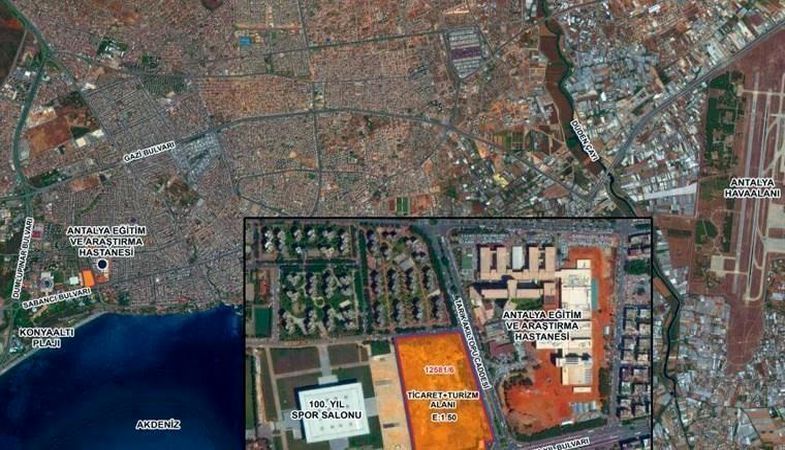 Antalya Muratpaşa arsa ihalesini Mesa Mesken aldı