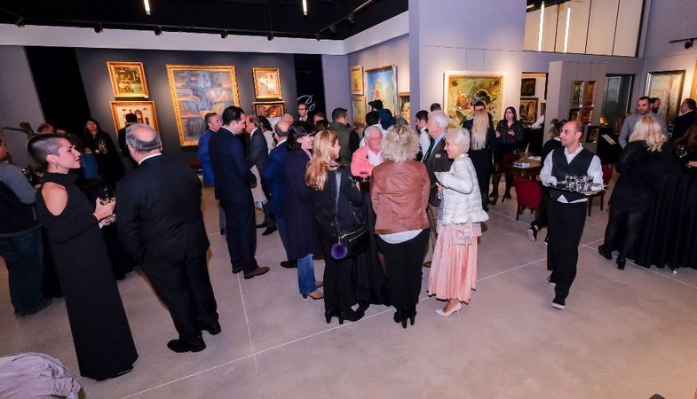 İncek Loft konut projesinde yer alan ilk sanat galerisini açtı