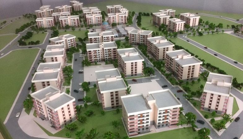 TOKİ’nin Cizre Dirsekli konutlarının 1. etabı tamamlandı