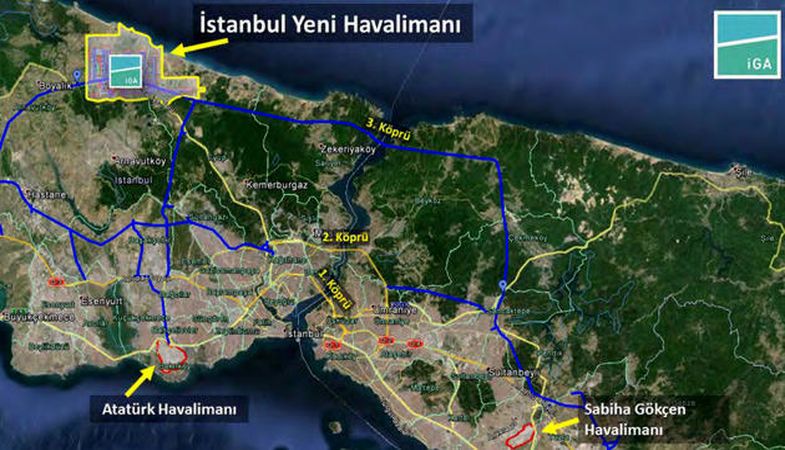 3. Havalimanının İkmal Terminali’nin ilave dolgu projesinde ÇED başladı