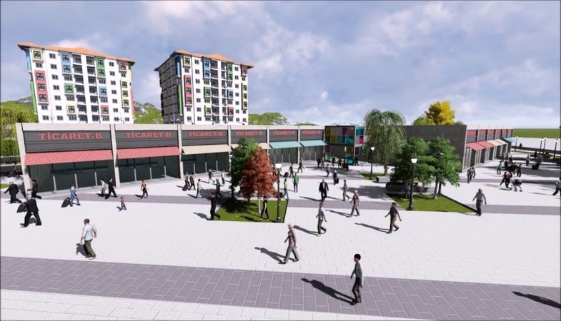 Hacılar’da kentsel dönüşümle vade farksız ara ödemesiz konutlar