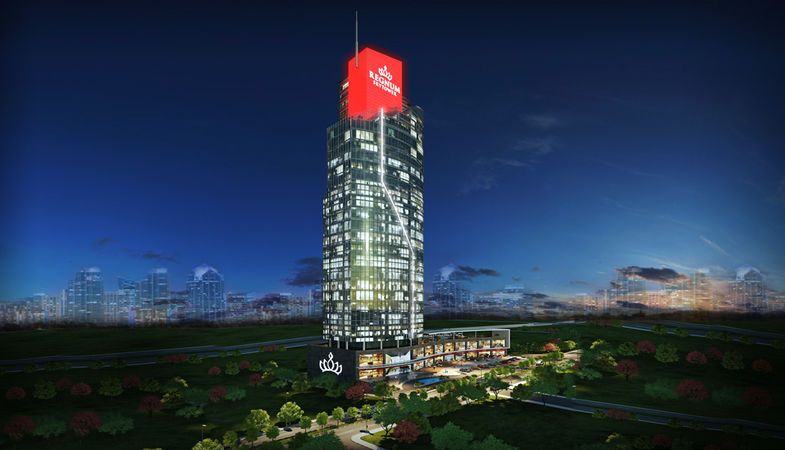Regnum Sky Tower iş merkezlerinde kiralamalar başladı