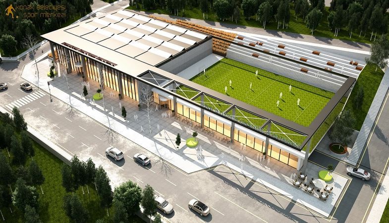 Gültepe'de dev spor kompleksi inşa ediliyor