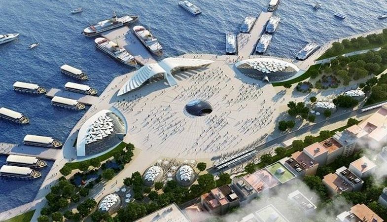 Kabataş Martı projesi tamamlanıyor