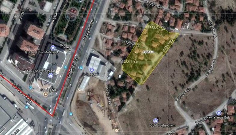 Mamak Belediyesi Üreğil’deki 3 arsasını satacak