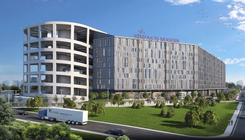 Sinpaş İş Modern esnek ünitelerle yükseliyor